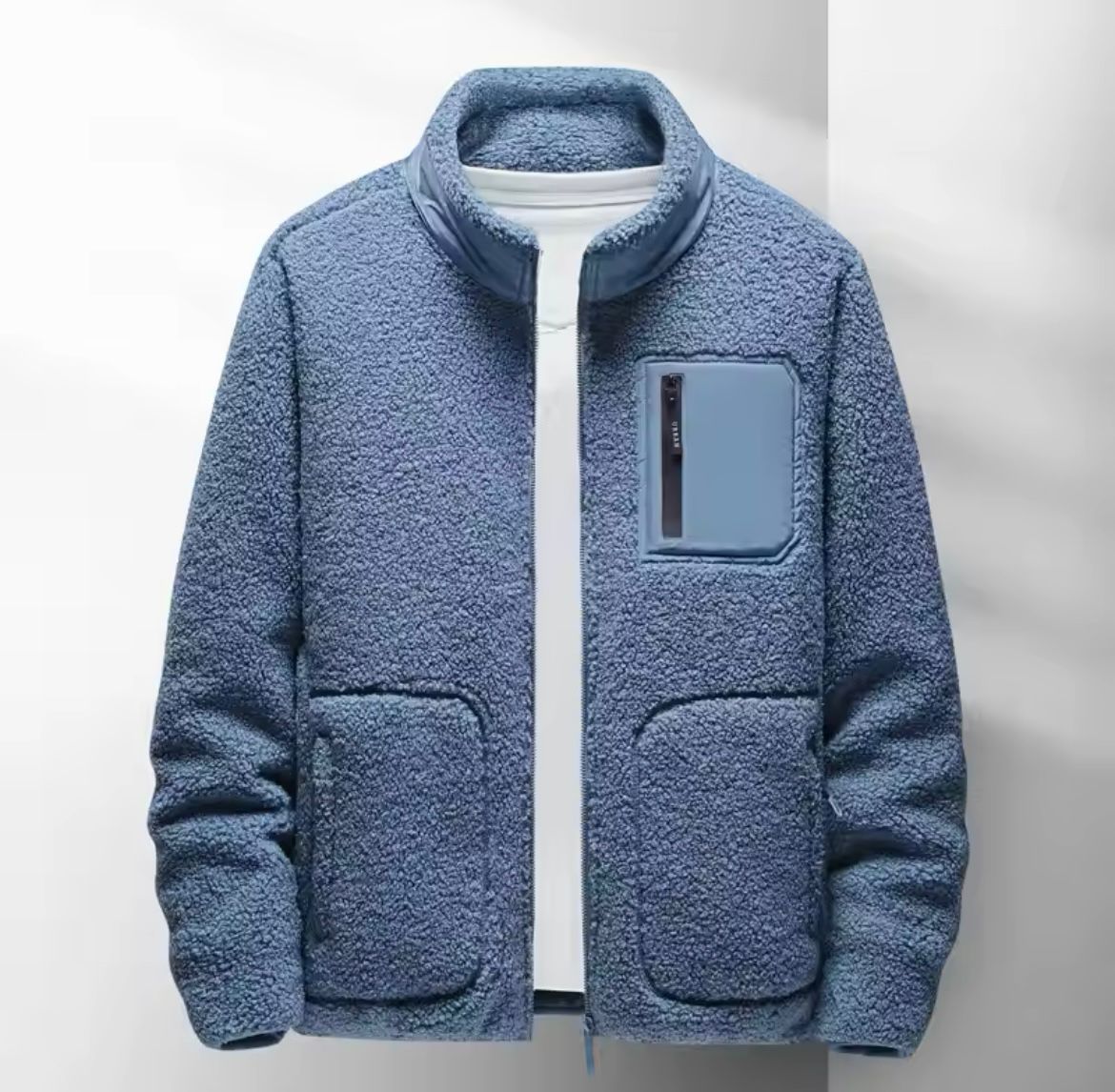 Fleecejacke mit durchgehendem Reißverschluss für Herren - Image 6