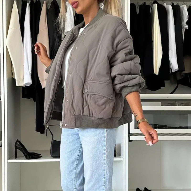 Gesteppte Bomberjacke für Damen - Image 5