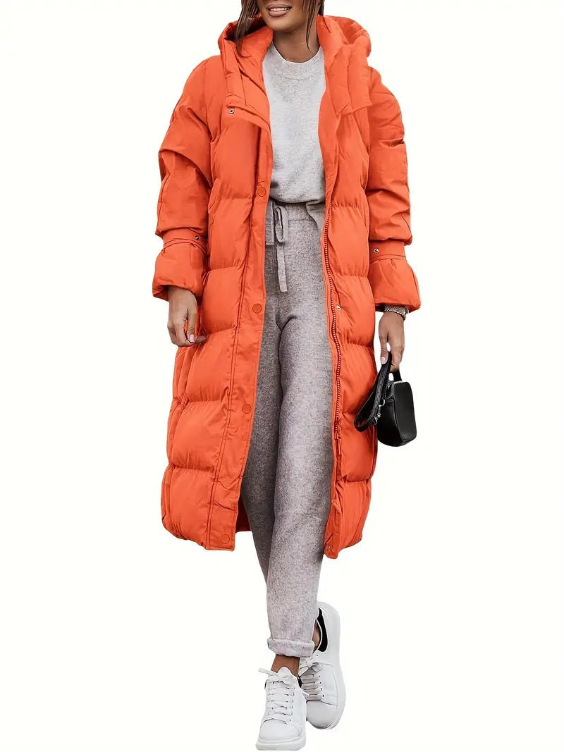 Kapuzen-Puffer-Mantel für Damen - Image 3