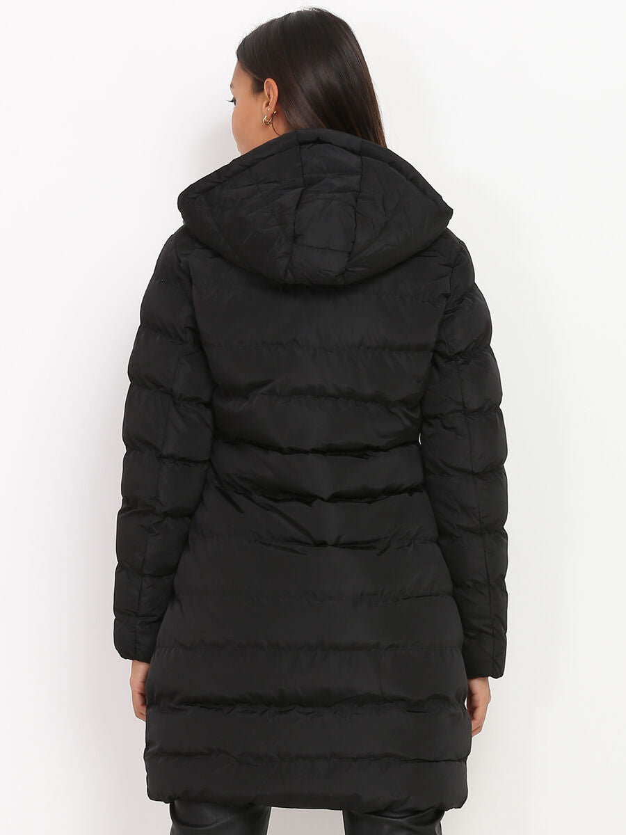 Kapuzen-Puffer-Mantel für Damen - Image 8