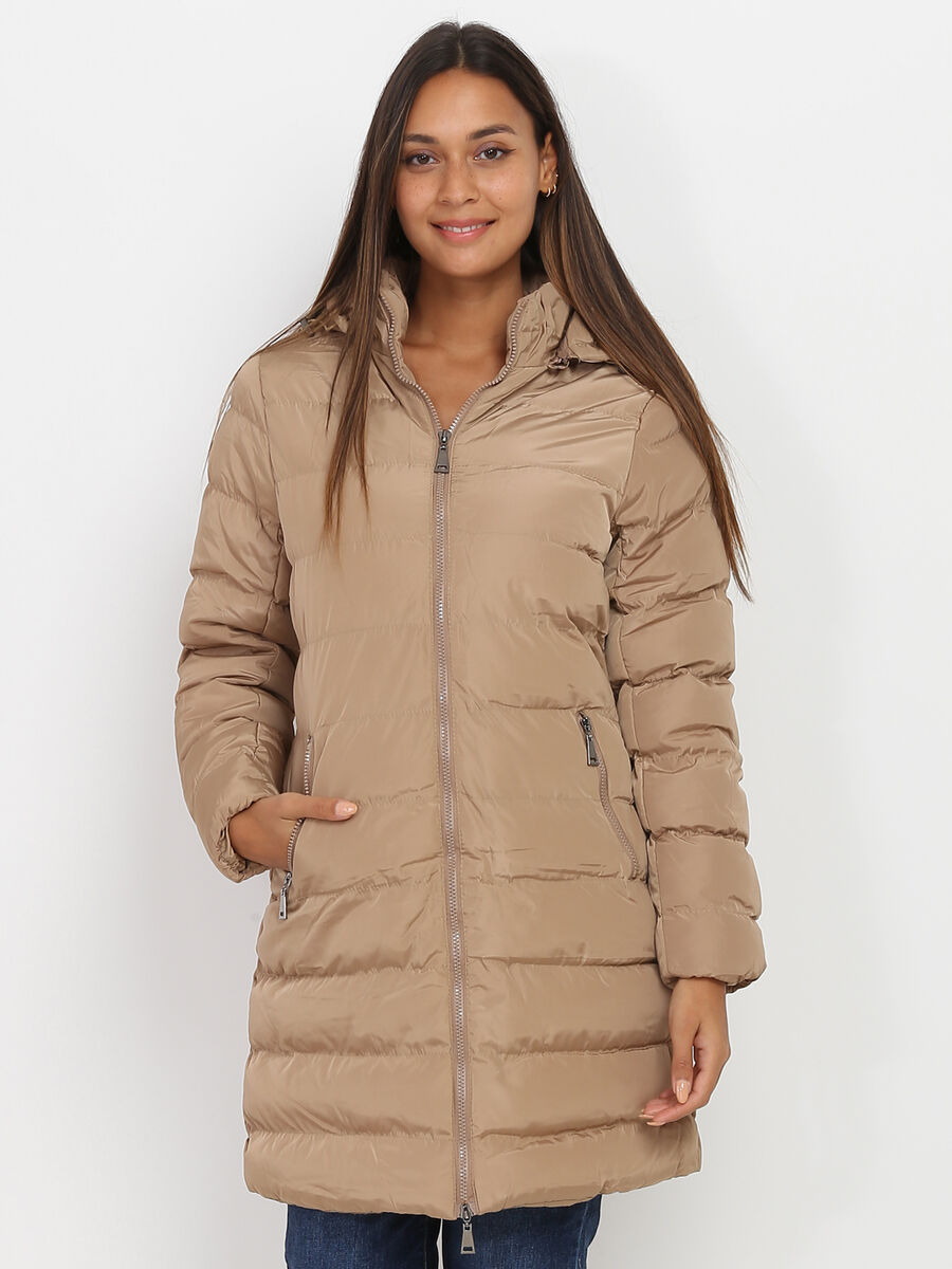 Kapuzen-Puffer-Mantel für Damen - Image 10