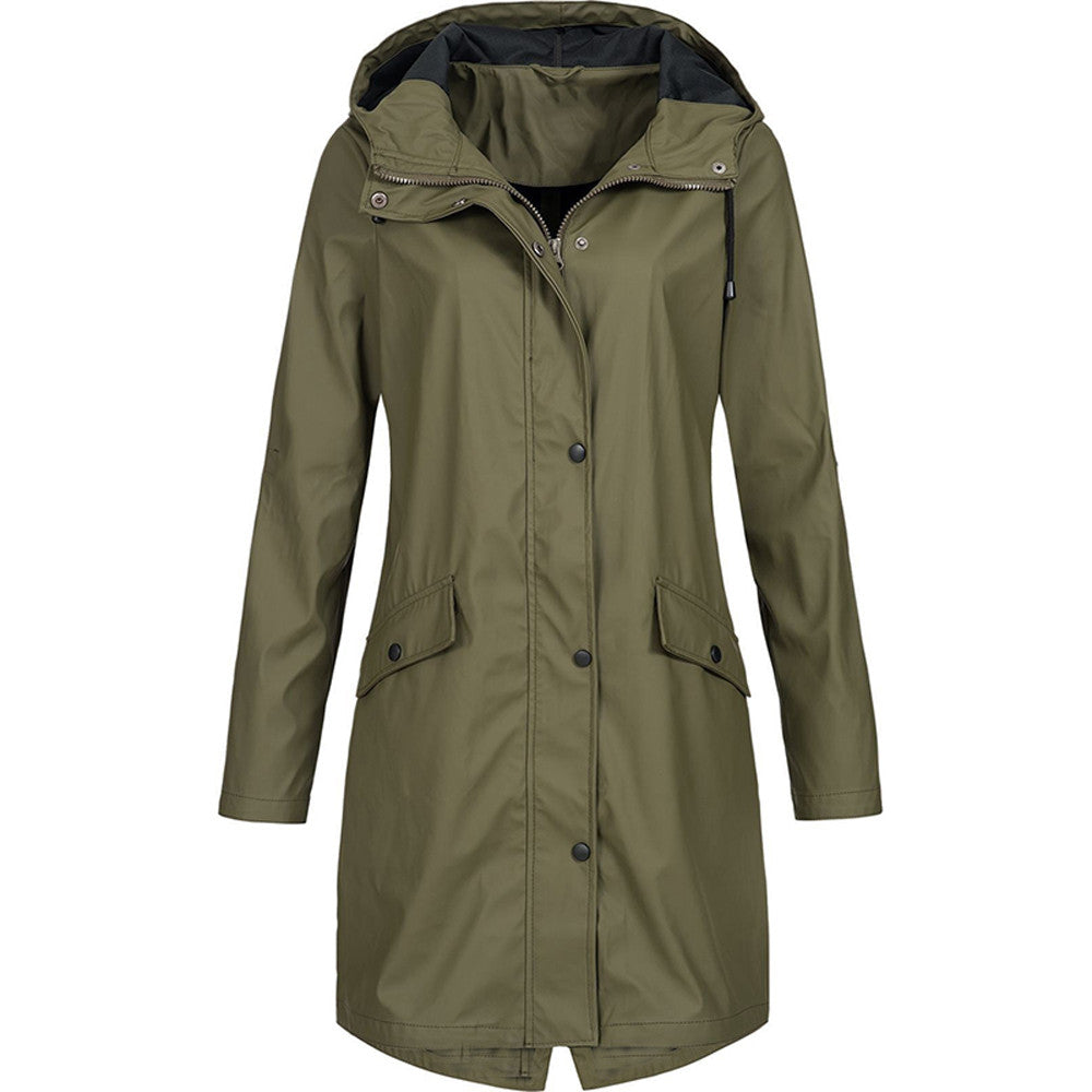 Regenjacke mit Kapuze für Damen - Image 1