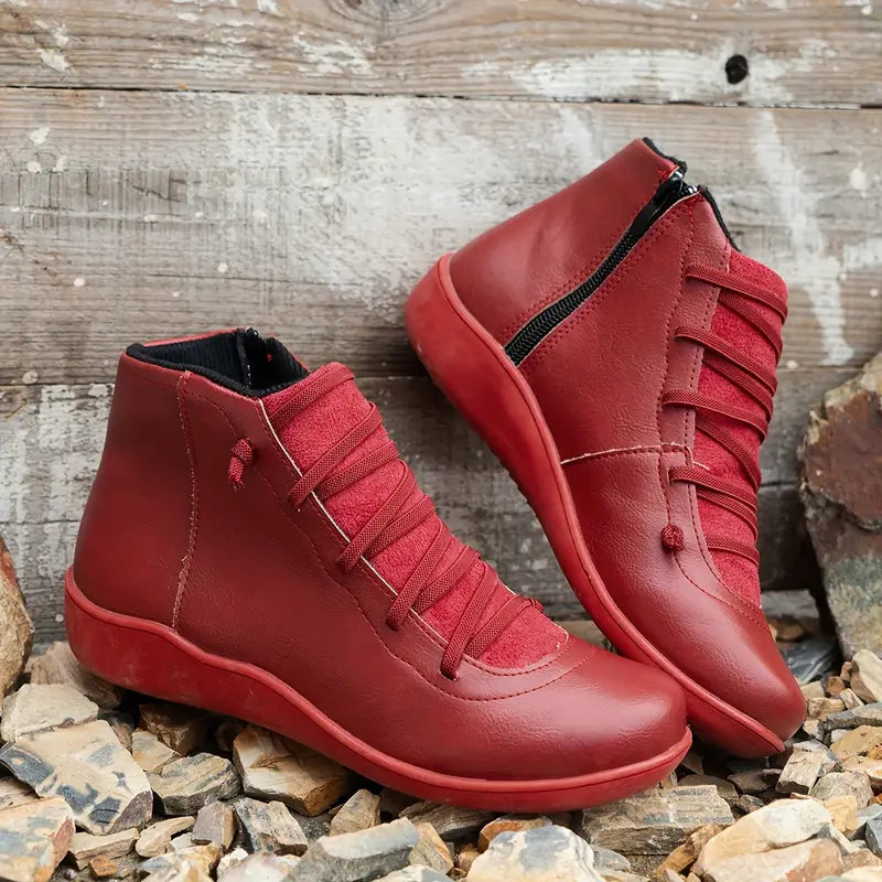 Orthopädische Kunstleder Schuhe für Damen mit Komfort – Emilia