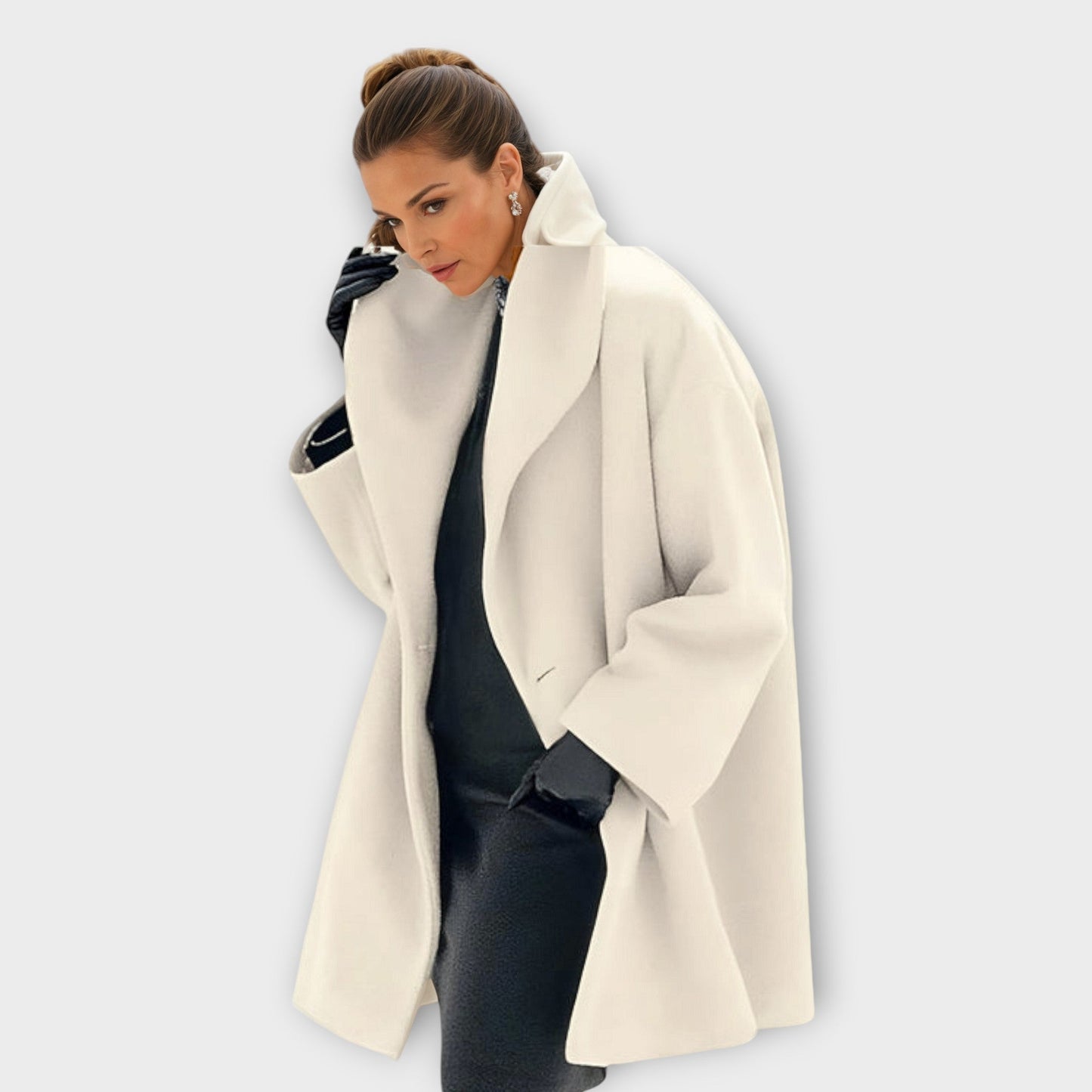 Oversized Wickelmantel für Damen - Image 6