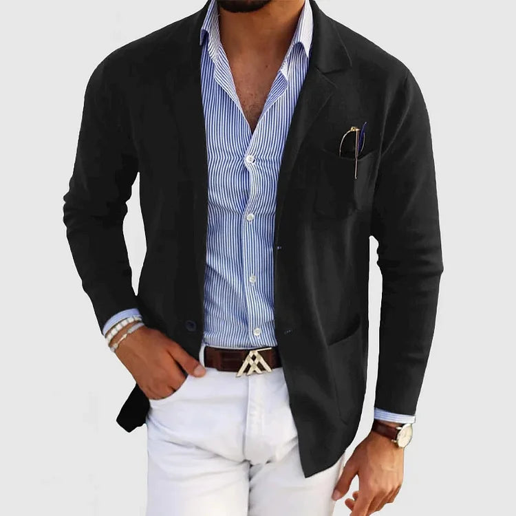 Lässiger Blazer mit entspannter Passform für Herren - Image 3