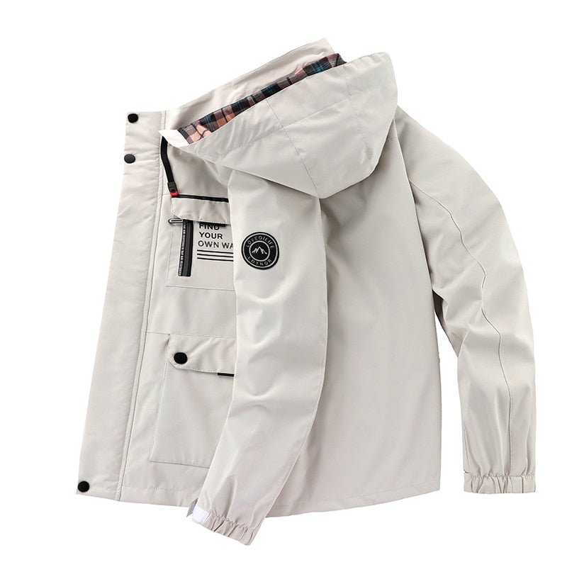 Kapuzen-Utility-Jacke für Herren - Image 8