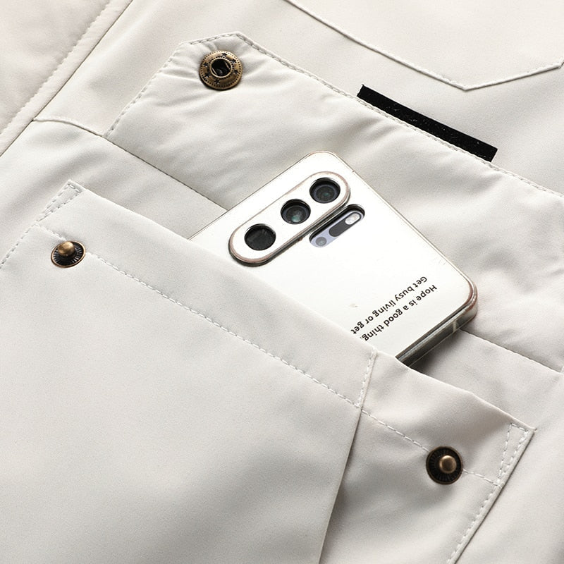 Kapuzen-Utility-Jacke für Herren - Image 10