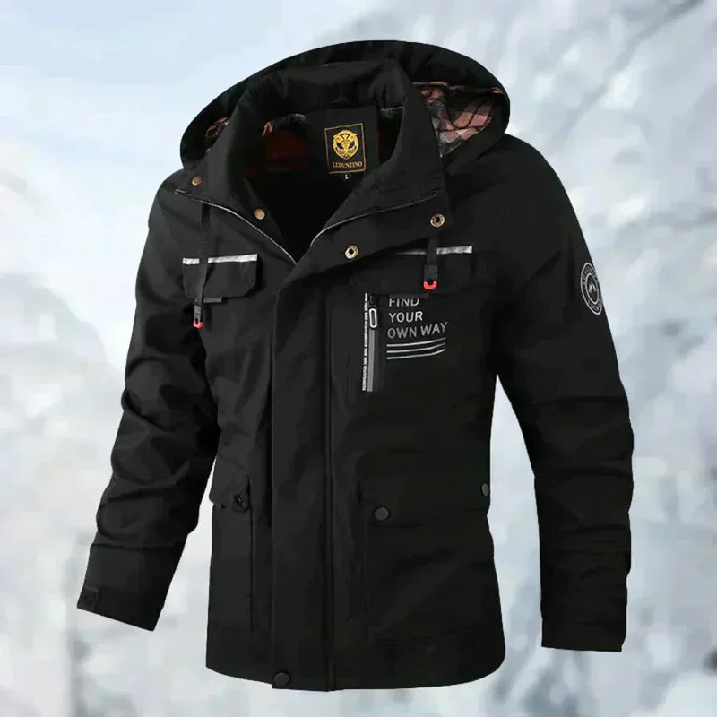 Kapuzen-Utility-Jacke für Herren - Image 3