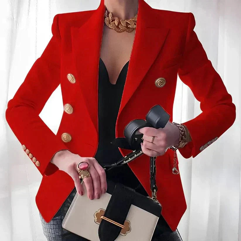 Zweireihiger Blazer für Damen - Image 4
