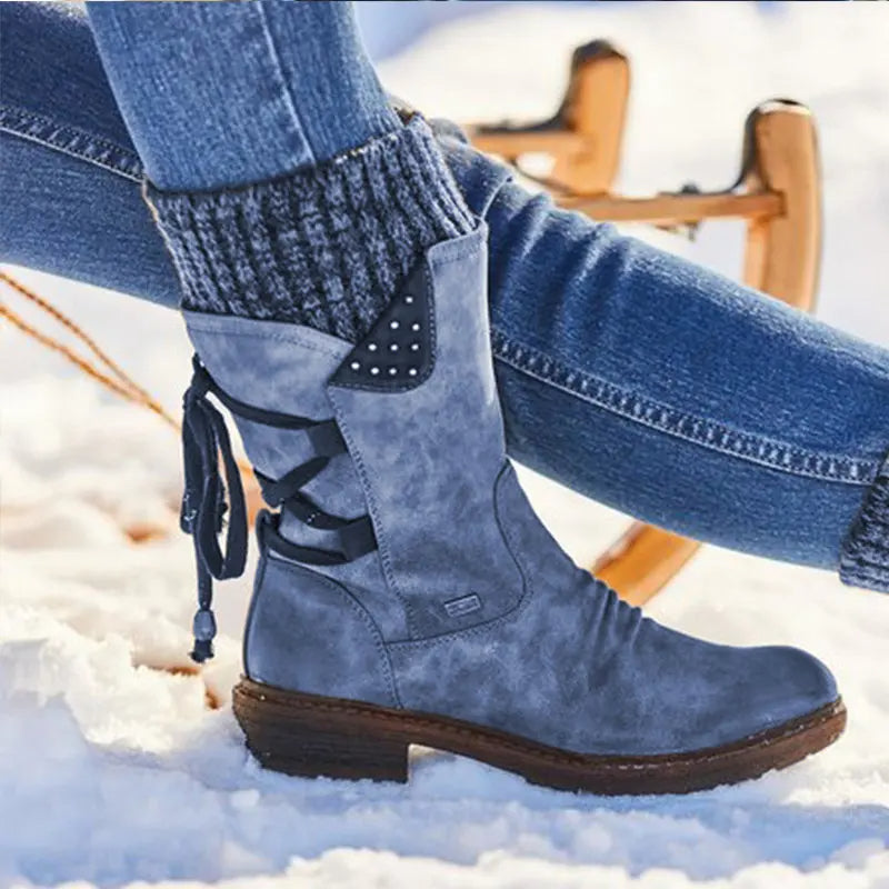 Orthopädische Winterstiefel mit warmem Innenfutter – Emilia