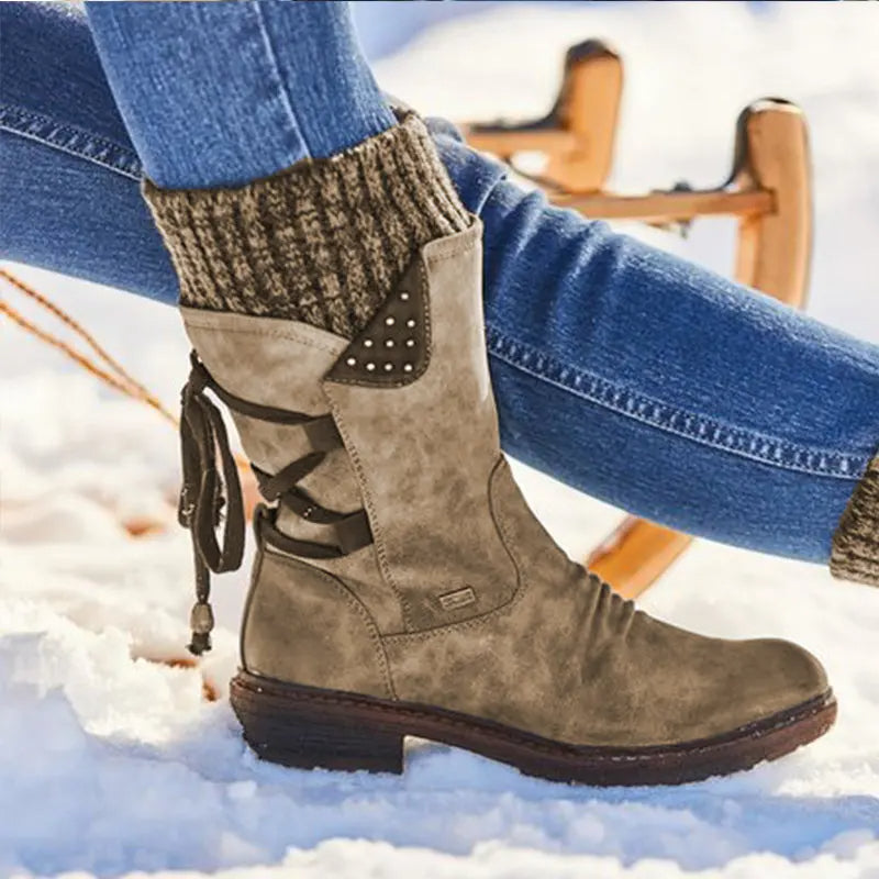 Orthopädische Winterstiefel mit warmem Innenfutter – Emilia