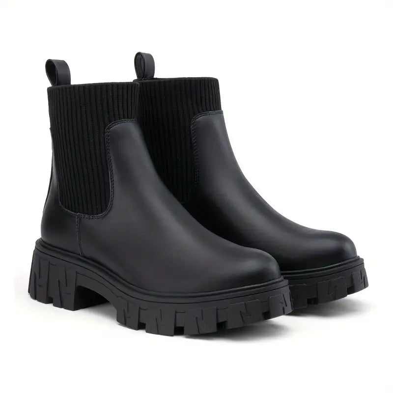 Plattform Chelsea Boots für Damen mit Stil – Victoria