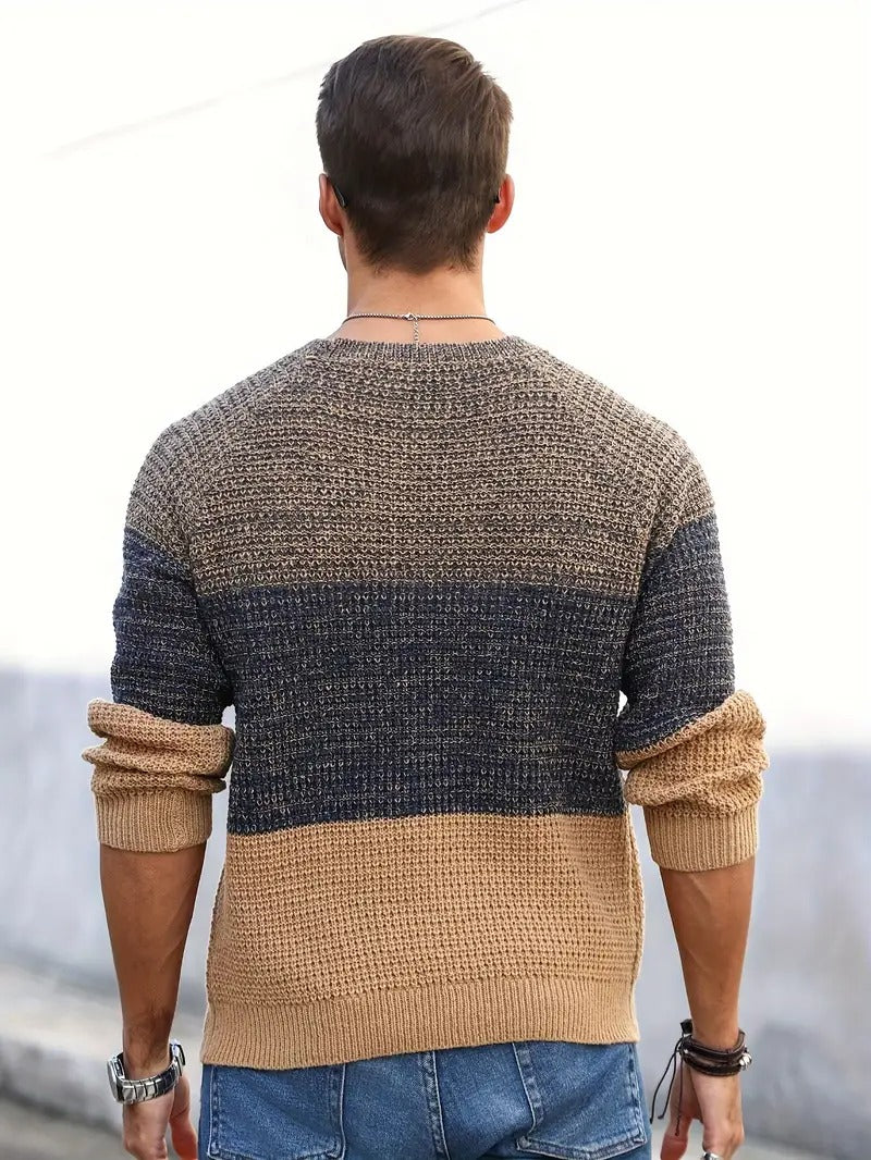 Rundhals Strickpullover für Herren - Image 3