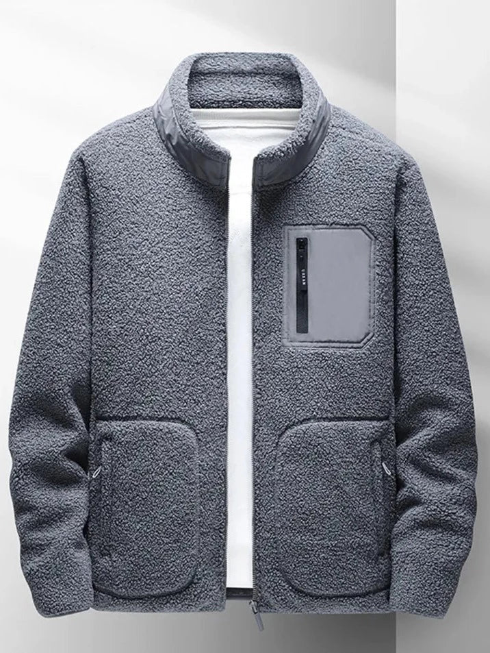 Fleecejacke mit durchgehendem Reißverschluss für Herren - Image 5