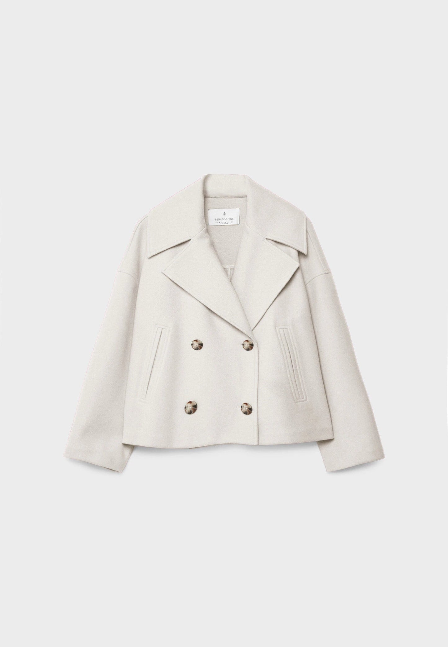 Zweireihige Kurze Jacke für Damen - Image 6