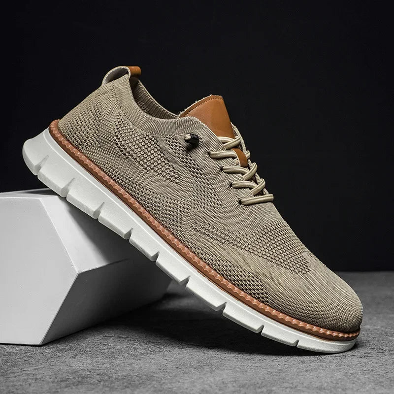 Schnür-Strick-Sneakers für Herren - Image 1