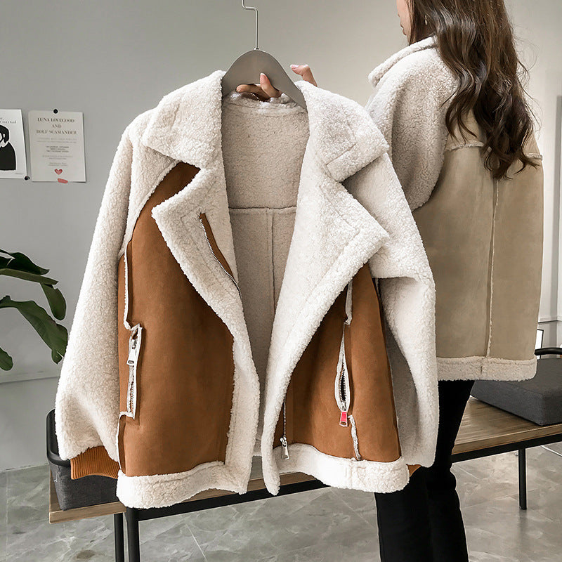 Sherpa-Kragen Jacke für Damen - Image 2