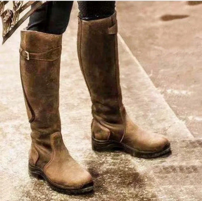 Wasserdichte hohe Stiefel für Damen – perfekt für Regenwetter – Clara