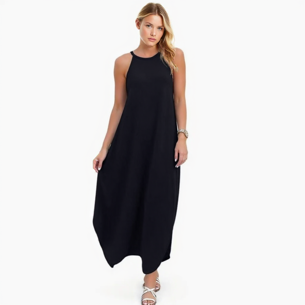 Isabella | Elegantes Fließendes Maxikleid