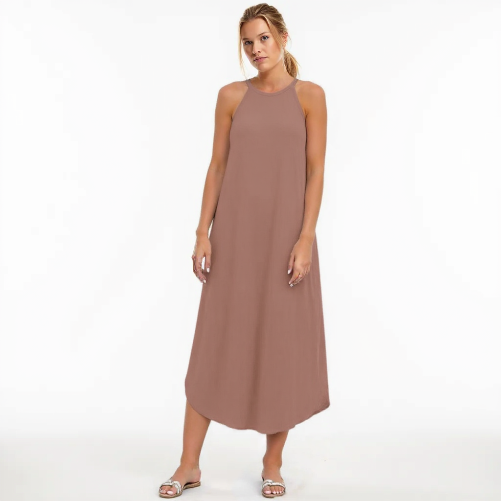 Isabella | Elegantes Fließendes Maxikleid