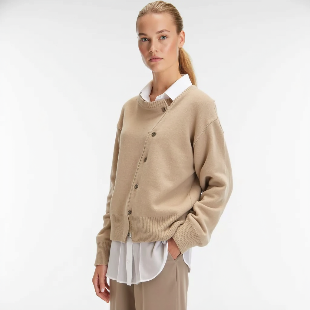 Elysian Asymmetrischer Cardigan