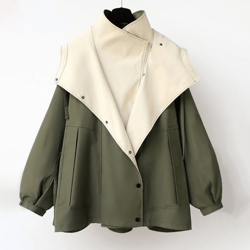 Jacke mit Kordelzug in der Taille für Damen - Image 3
