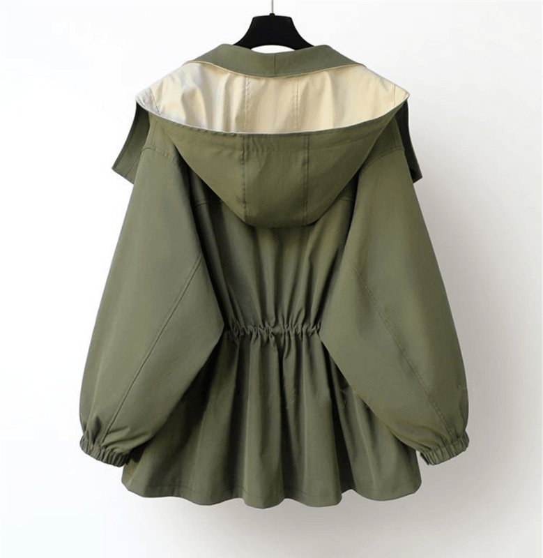 Jacke mit Kordelzug in der Taille für Damen - Image 4