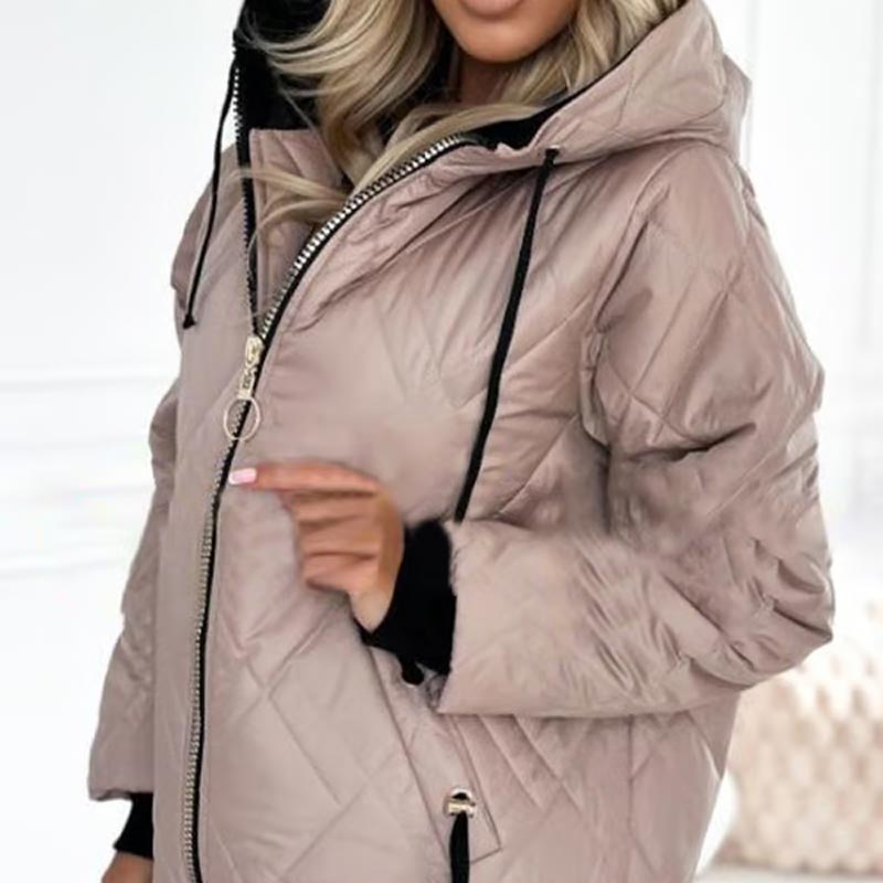 Gesteppter Kapuzenmantel für Damen - Image 5