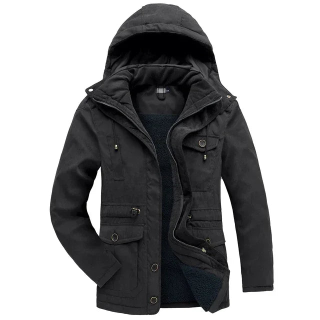 Kapuzen-Militärjacke für Herren - Image 6