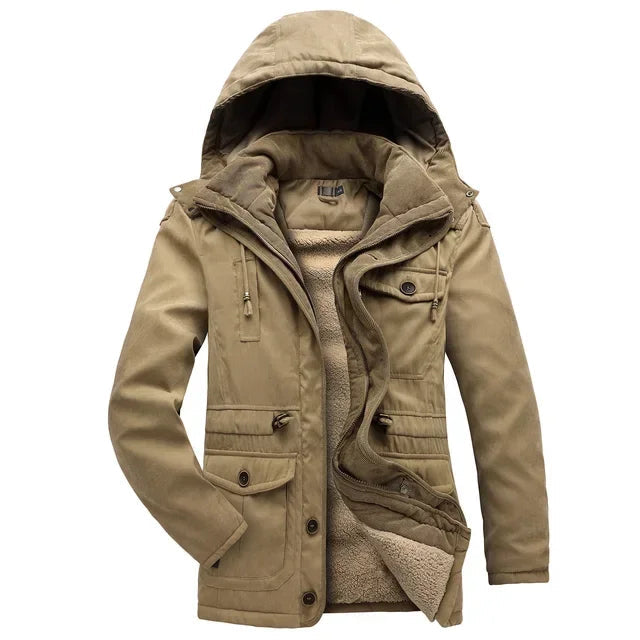 Kapuzen-Militärjacke für Herren - Image 5