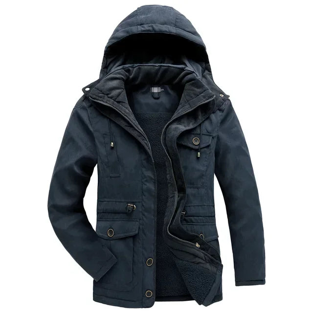 Kapuzen-Militärjacke für Herren - Image 3