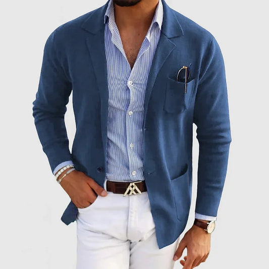 Lässiger Blazer mit entspannter Passform für Herren - Image 1