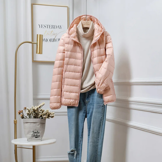 Kapuzen-Pufferjacke für Damen - Image 1