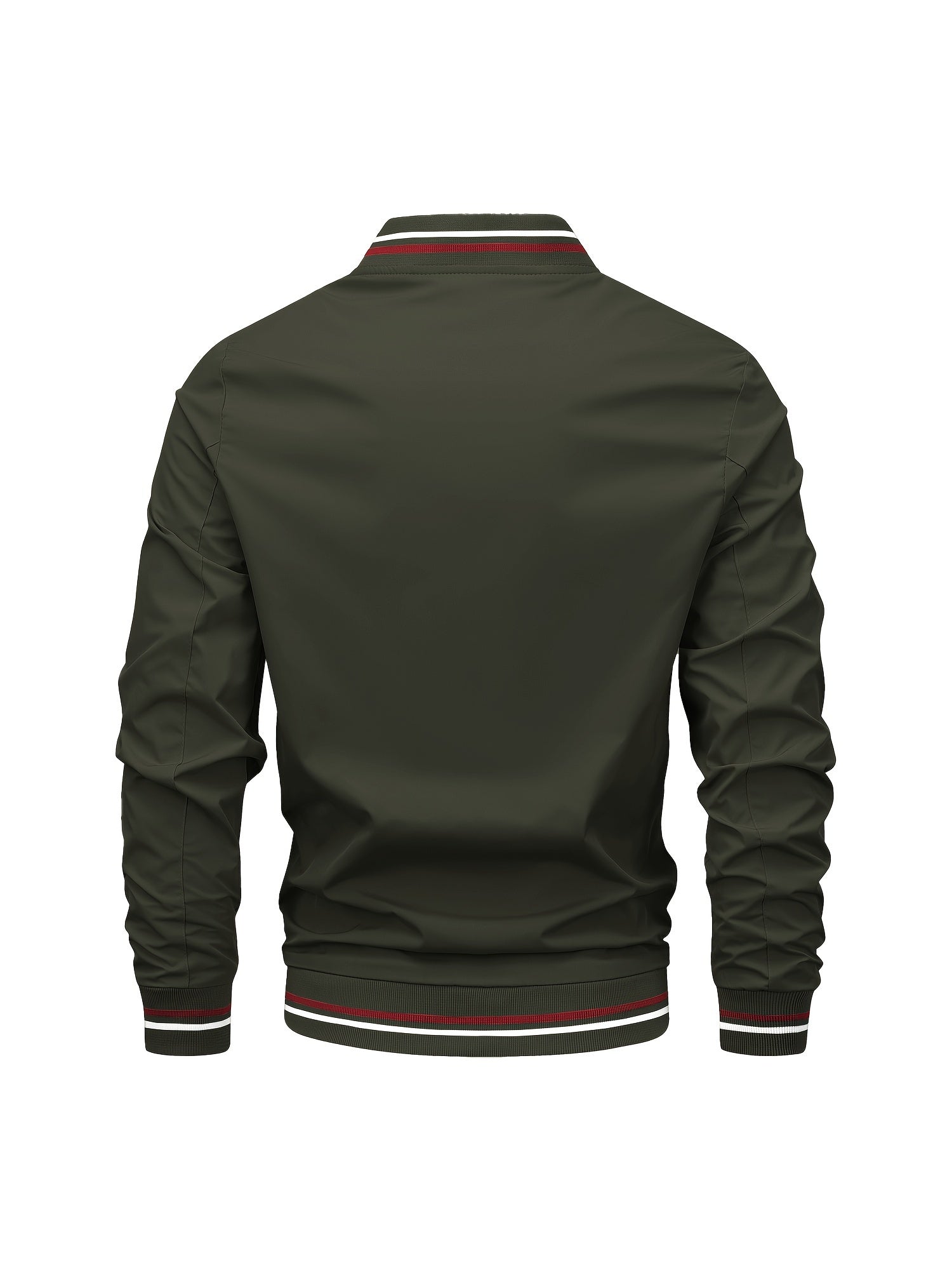 Bomberjacke für Herren mit geripptem Kragen - Image 9