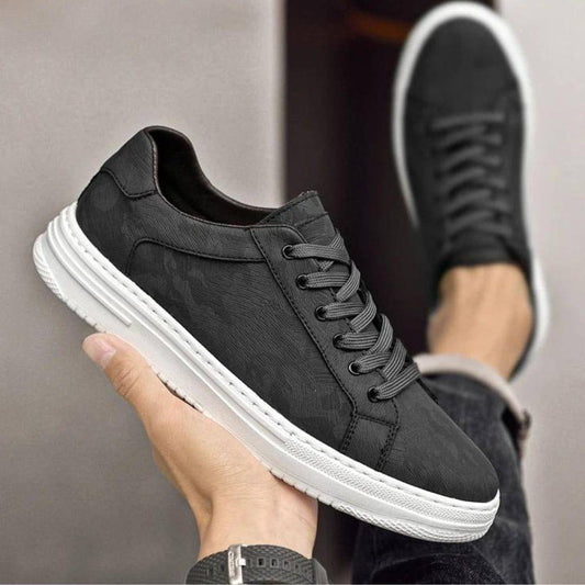 Herren Kunstleder Casual Sneakers mit Camo Design – Lukas