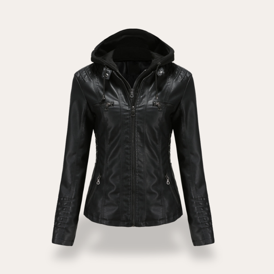 Figurbetonte Kapuzenjacke für Damen - Image 1