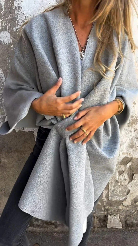 Oversized Wickeljacke für Damen - Image 1