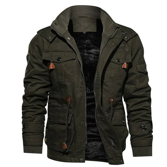 Cargo-Jacke mit Kapuze für Herren - Image 1