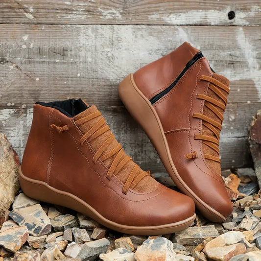 Orthopädische Kunstleder Schuhe für Damen mit Komfort – Emilia