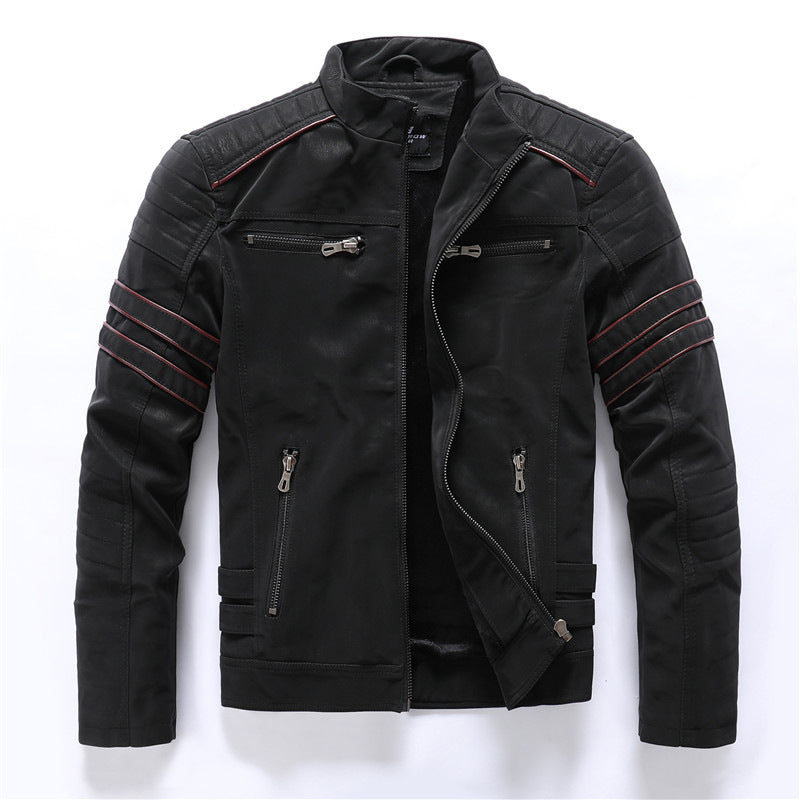 Slim Fit Bikerjacke für Herren - Image 1