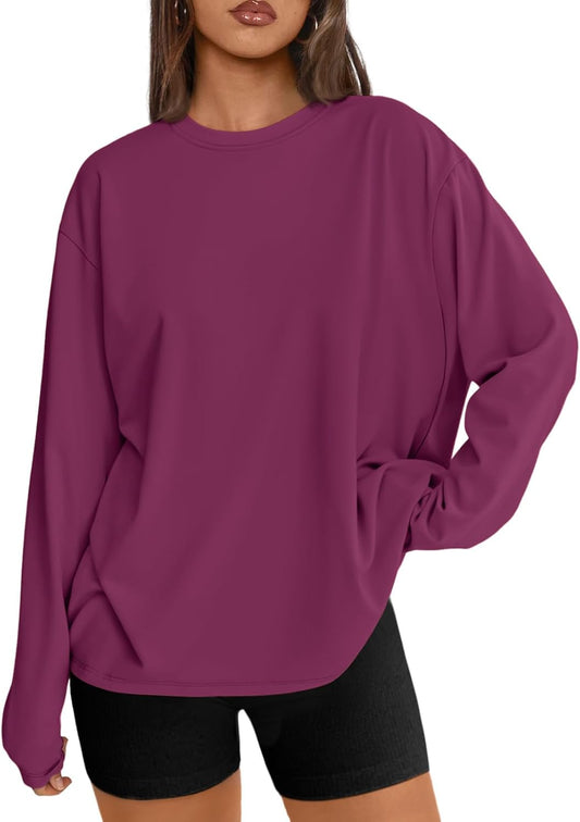 Oversized Langarmshirt für Damen - Image 1