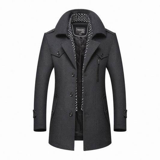 Herren Cabanjacke mit fallendem Revers - Image 1