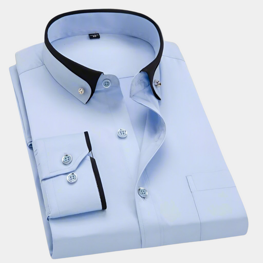 Button-Down Polohemd für Herren - Image 1