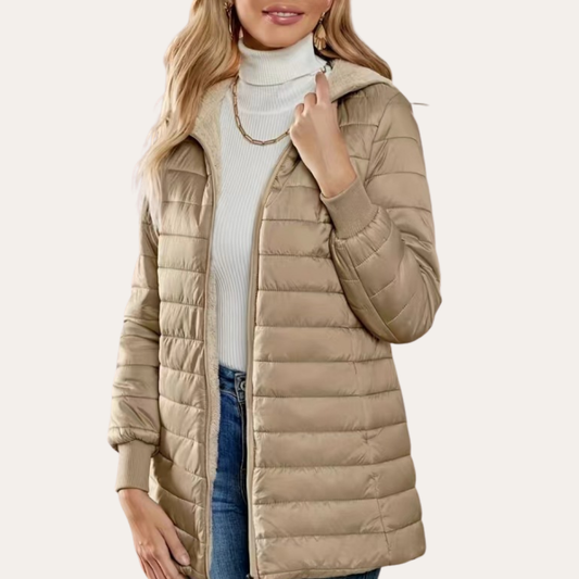 Kapuzen-Steppjacke für Damen - Image 1