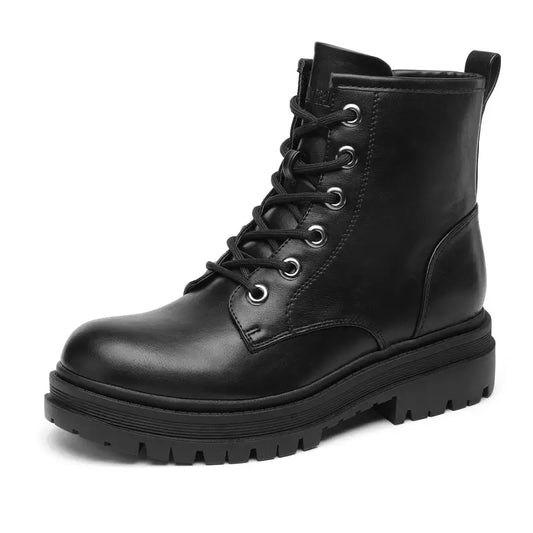 Elegante Kunstleder-Stiefeletten für Damen mit Komfort – Sophia