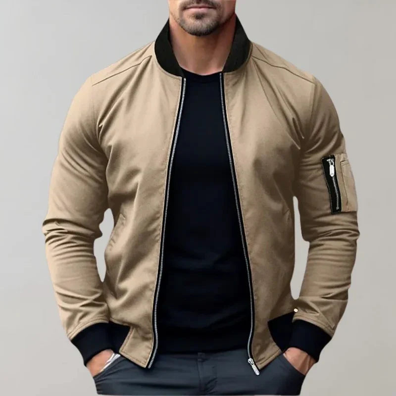 Herren Bomberjacke: Zeitloser Stil und Komfort – Jonas