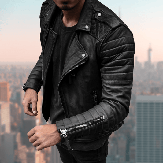 Kunstlederjacke für Herren: Zeitloser Stil und Langlebigkeit – Marco