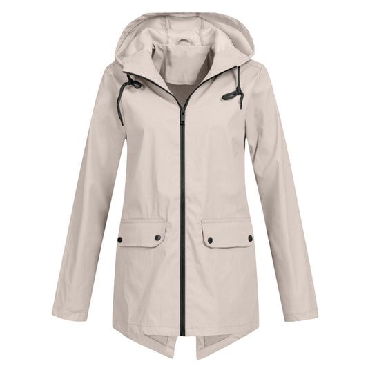 Anorak-Mantel mit Kapuze für Damen - Image 1