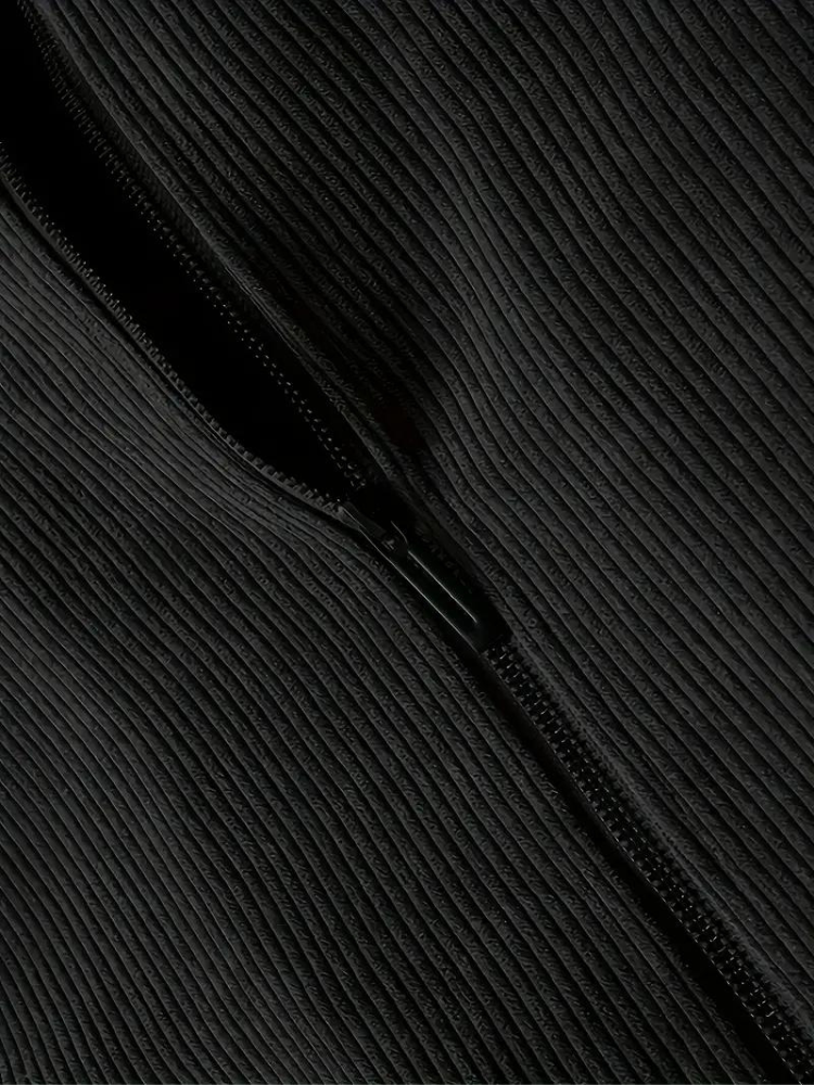 Cord-Bomberjacke mit durchgehendem Reißverschluss für Herren - Image 20