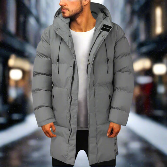 Lange Winterjacke für Herren: Warm und Wasserabweisend – Jonas
